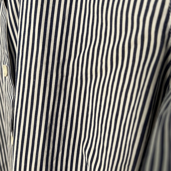 Very Nice J Crew Three Quarter Sleeve Striped Shirt - Picture 3 of 5